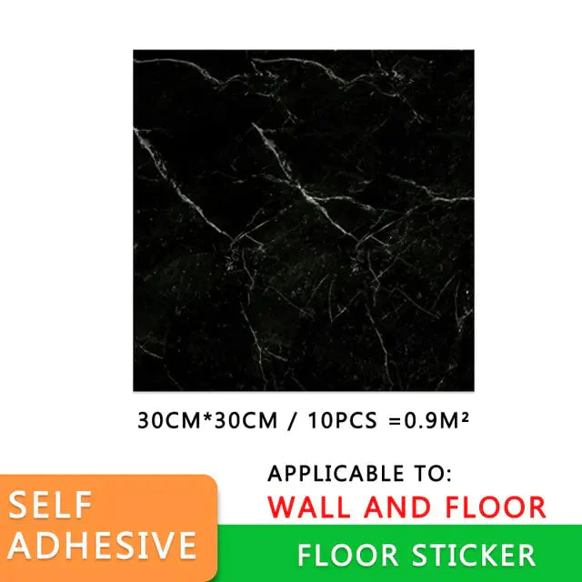 Thick Self-Adhesive Marble Floor Stickers Anti Spier