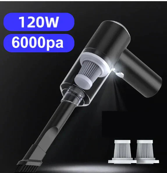 Car Vacuum Cleaner 120W Car Wireless Anti Spier