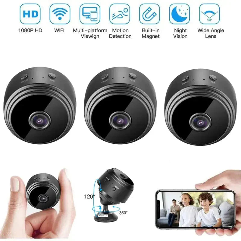 Smart Home WiFi Security Camera Anti Spier