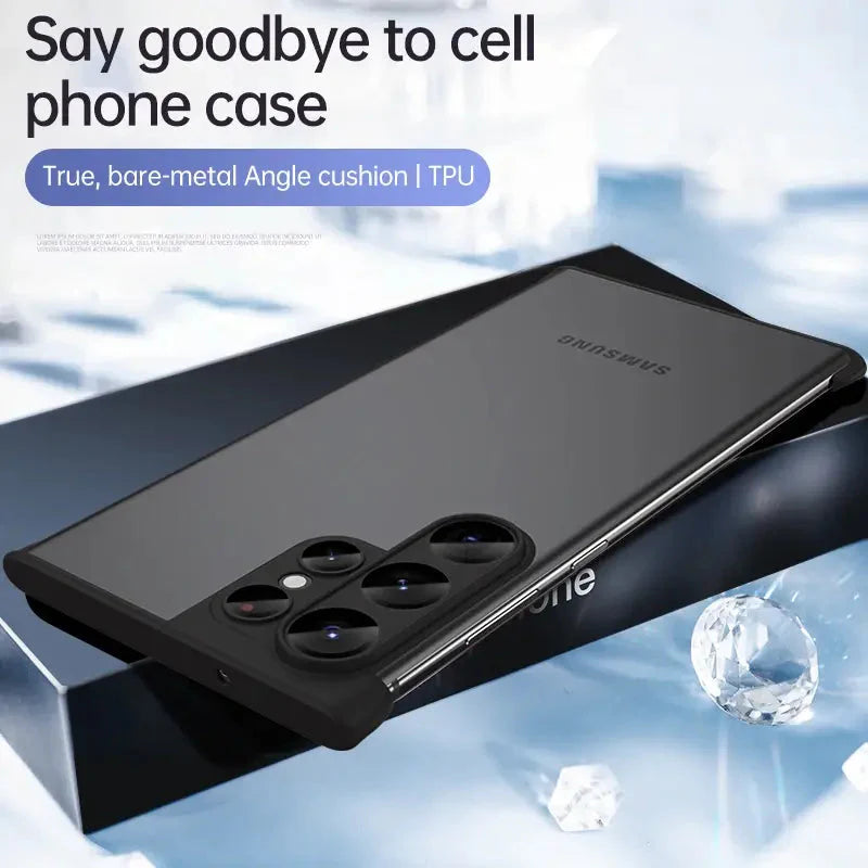 Samsung Galaxy Ultra Luxury Silicone Case Anti Spier