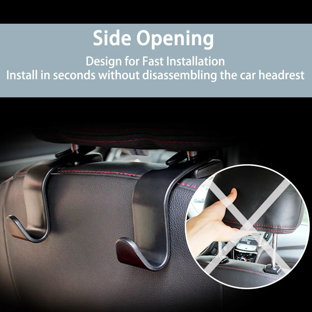 4/2/1 PCS Car Seat Headrest Hook