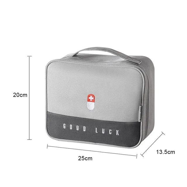 Large Capacity First Aid Kit Home Medicine Storage Anti Spier