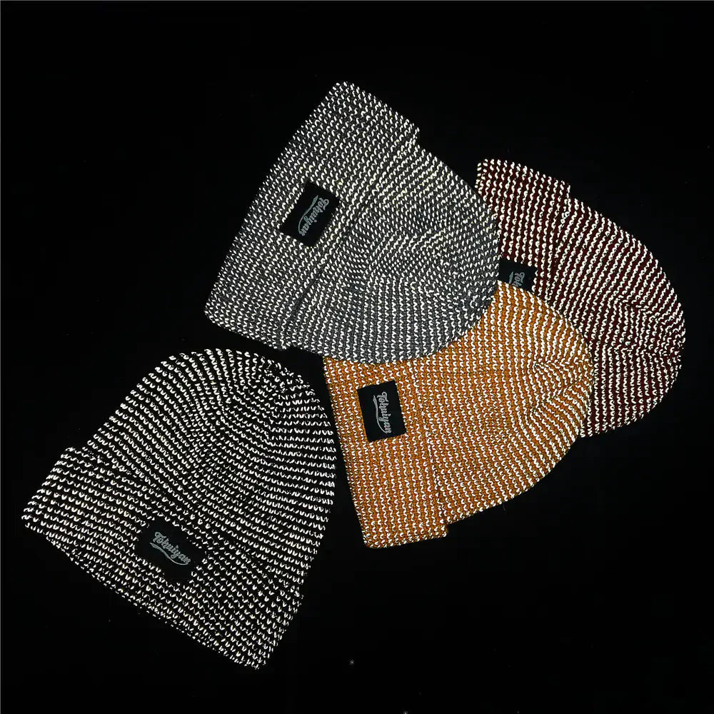 Reflective Beanie Anti Spier