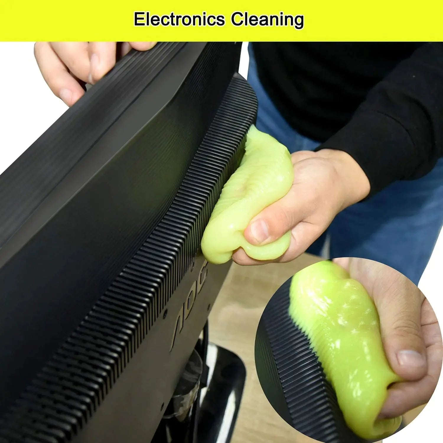 Universal Dust Cleaner for Keyboards, Cars and Small locations Anti Spier