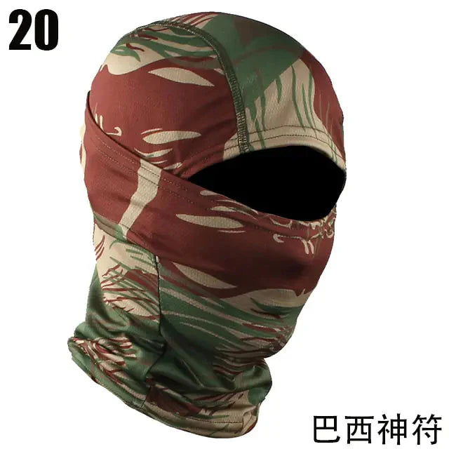 Full Camouflage Face Mask Anti Spier