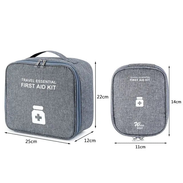 Large Capacity First Aid Kit Home Medicine Storage Anti Spier