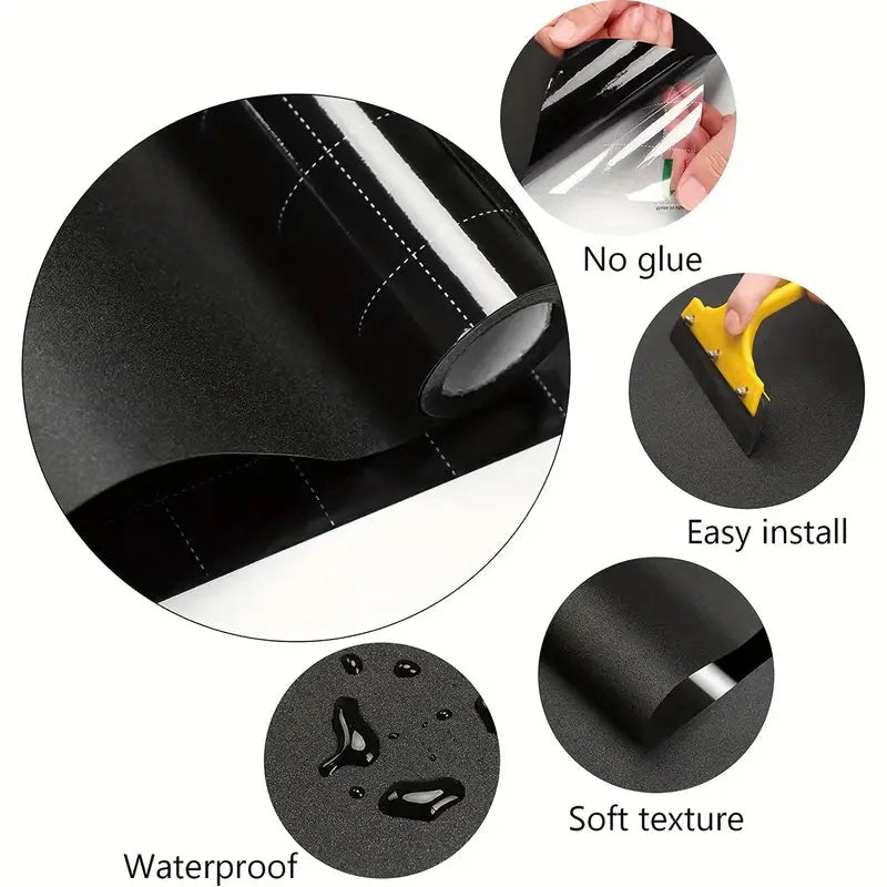 Frosted Static Cling Window Film for Home & Office Anti Spier