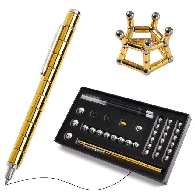 Multifunctional Deformable Magnet Fidget Pen Anti Spier
