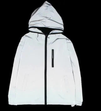 FashionFad Reflective Windbreaker Anti Spier