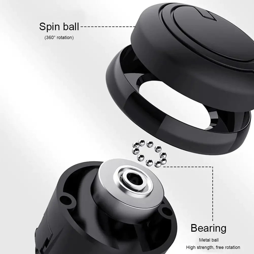 360 Degree Steering Wheel Booster Knob Anti Spier
