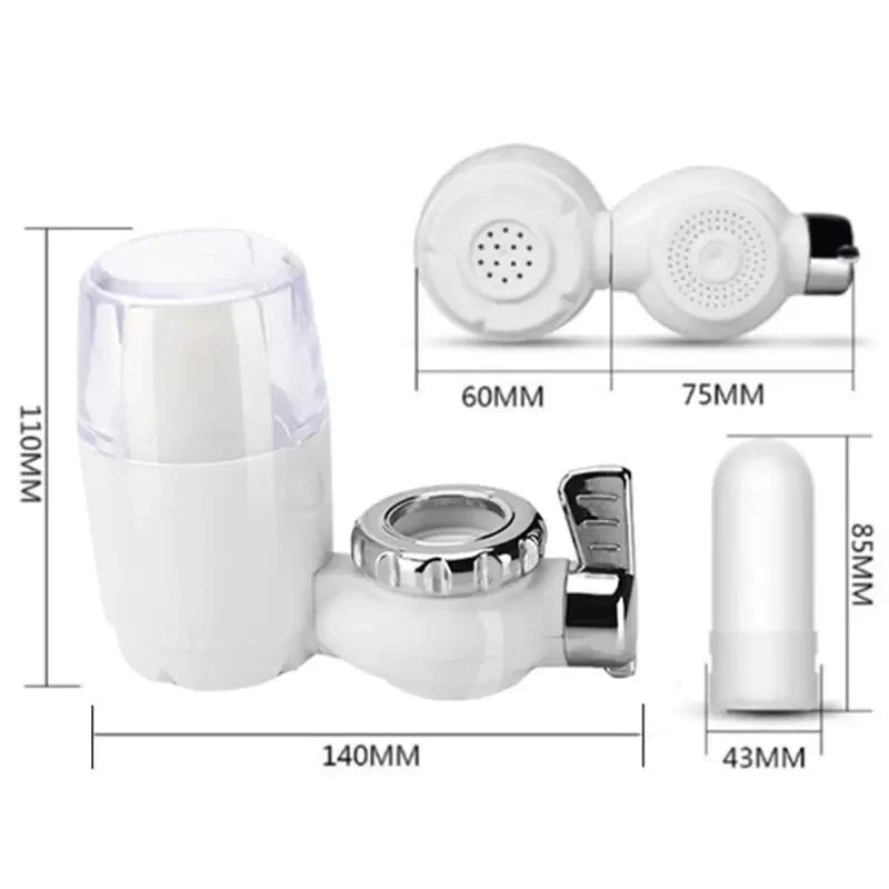 SaengQ Water filter Water Purifier Clean Kitchen Faucet Washable Ceramic Percolator Filtro Rust Bacteria Removal Water Tap Anti Spier