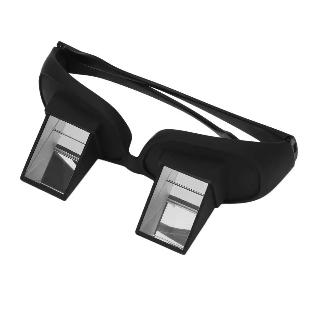 Lazy Periscope Horizontal Reading TV Sit View Glasses Anti Spier