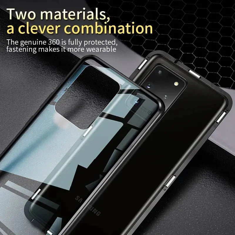 Full Privacy Protection Magnetic Case Samsung Anti Spier