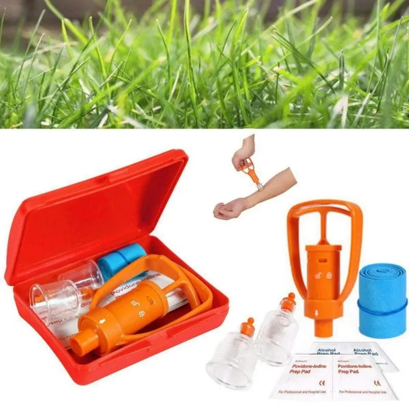 Venom Extractor First Aid Kit Anti Spier