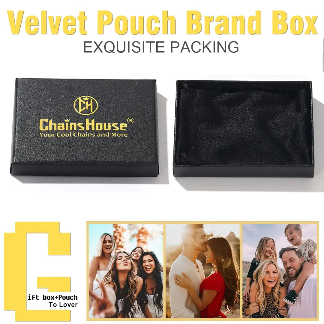 ChainsHouse Stainless Steel Mens Cuban Link Chain, Black/18K Gold Miami Cuban Chain Necklace, 5/7/9mm/12mm Width, No Tarnish& Durable Hip Hop Mens Jewelry, 18"-30", Send Gift Box 20 inches d. 12mm width-black Anti Spier