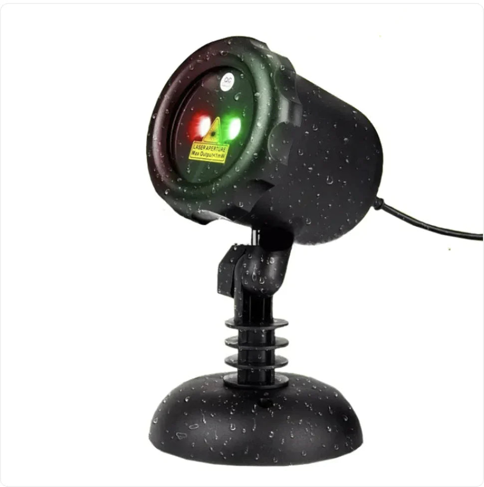 Christmas LED Laser Projector with 8 Patterns & Remote Anti Spier