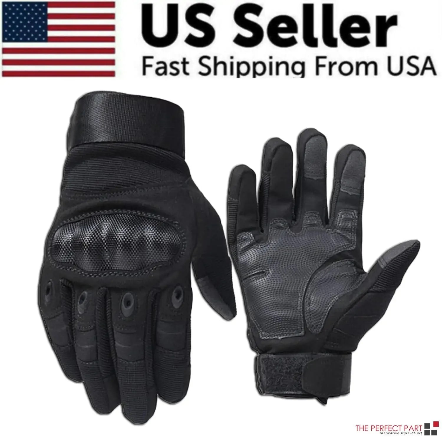 Tactical Motorcycle Motocross Full Finger Gloves Motorbike Riding Racing Mittens Anti Spier