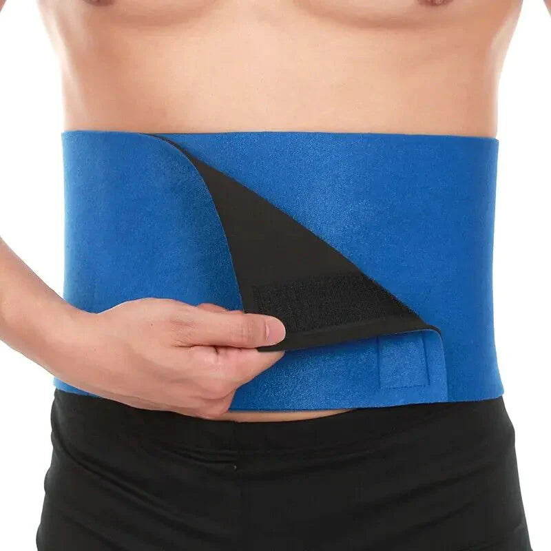 Waist Trimmer Belt Sweat Band Wrap Ab Stomach Weight Loss Fat Burner Slimming Anti Spier