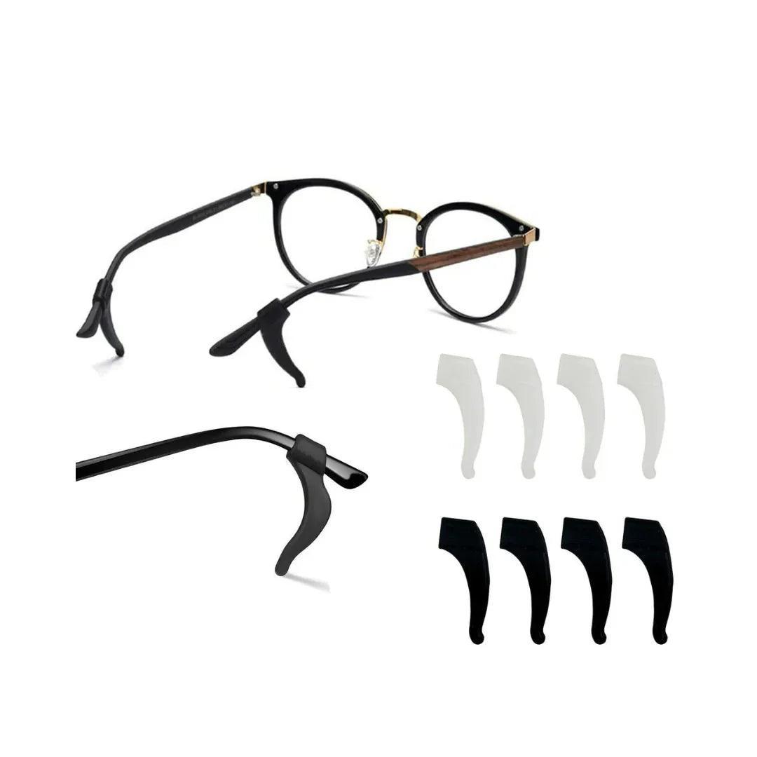 4 Pair Anti Slip Glasses Ear Hooks Tip Anti Spier