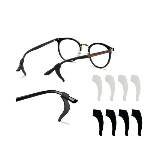 4 Pair Anti Slip Glasses Ear Hooks Tip Anti Spier