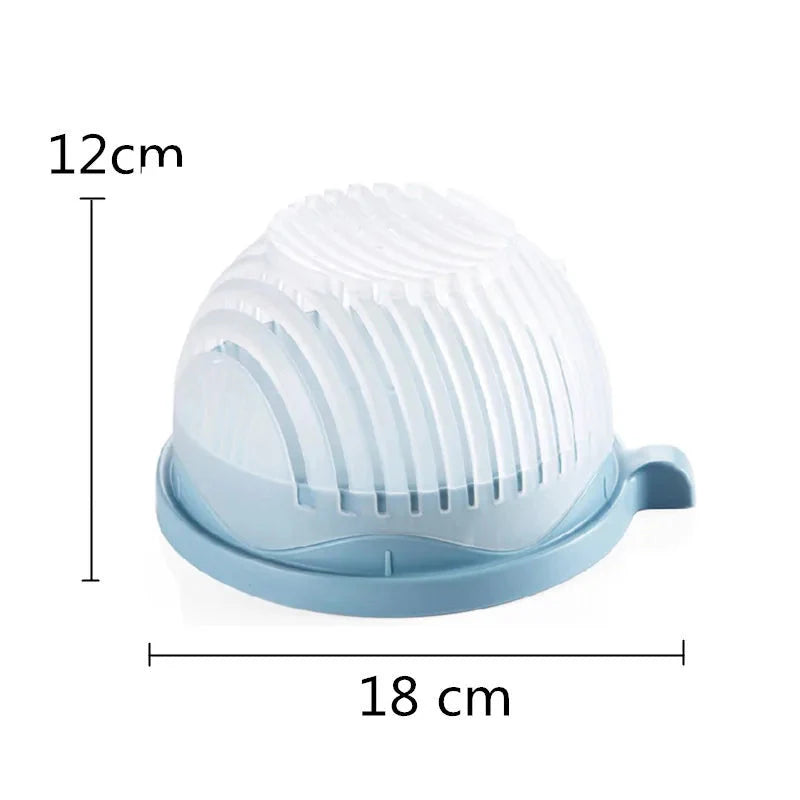 Upgraded Salad Cutter Bowl Anti Spier