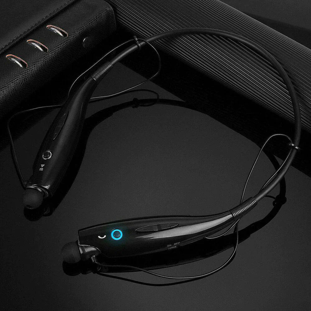 Bluetooth Neckband Wireless Headphones Mic Headset Stereo Earbuds Earphone Anti Spier