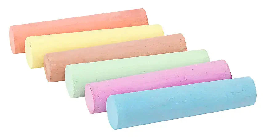 Sesame Street Chalk- Assorted Colors 15ct Anti Spier