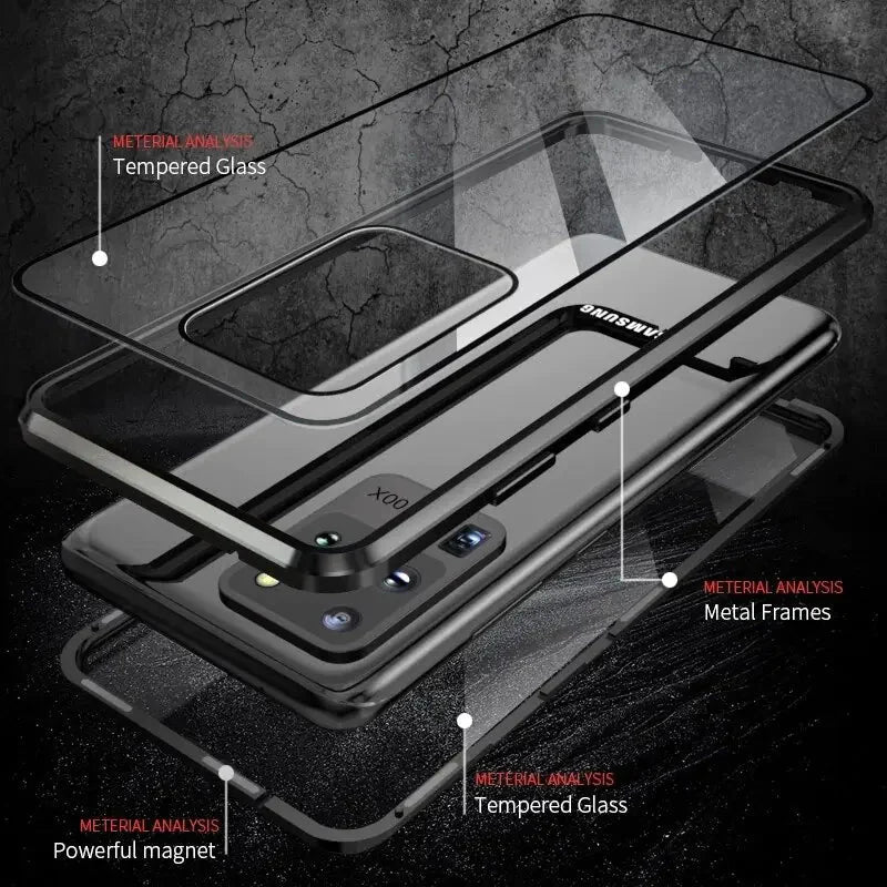 Full Privacy Protection Magnetic Case Samsung Anti Spier