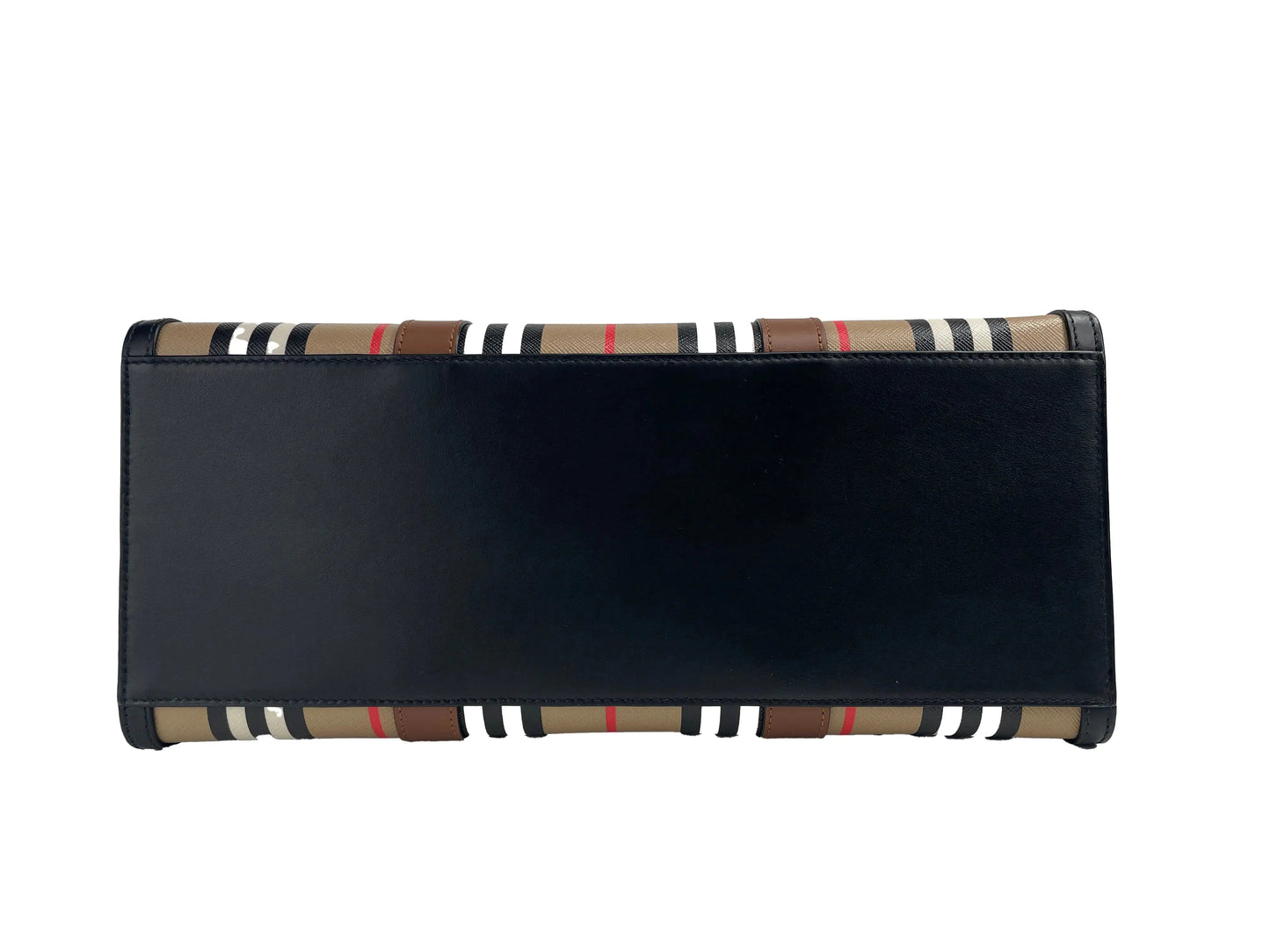 Burberry Medium NS Book Tote Bag Purse Anti Spier