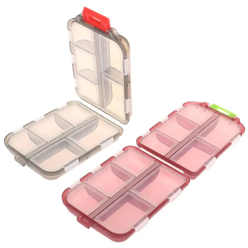 Portable Travel Pill Organizer Case Anti Spier