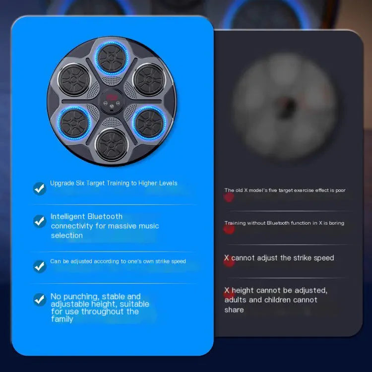 Adjustable Smart Music Boxing Machine for Home Use Anti Spier