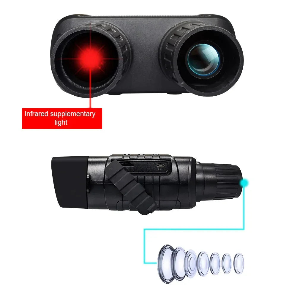 Binocular Night Vision Device Anti Spier