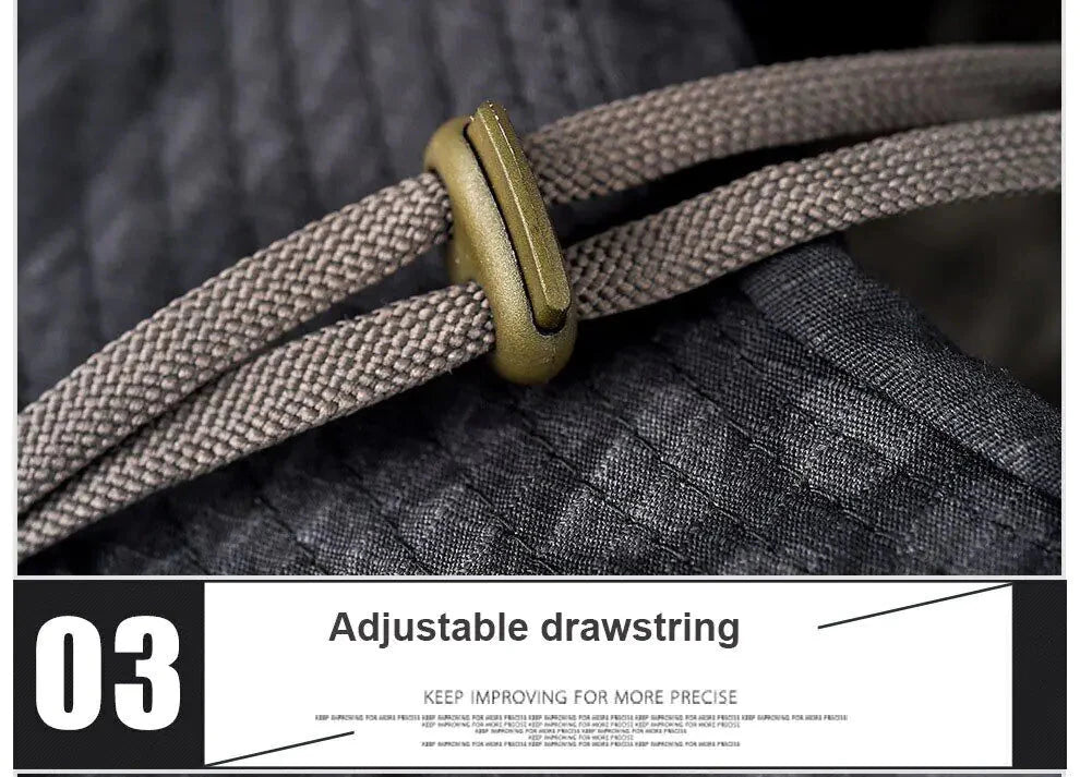 Boonie Bucket Hats Outdoor Fishing Hunting Wide Brim Mesh Camo Safari Sun Cap Anti Spier