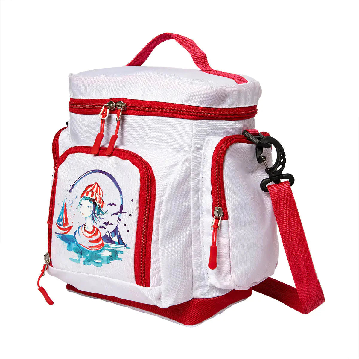 Anemoss Sailor Girl Insulated Lunch Bag Anti Spier