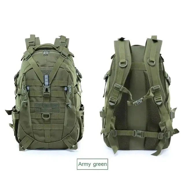 Military Backpack-Waterproof Hiking Survival Reflective Bag Anti Spier
