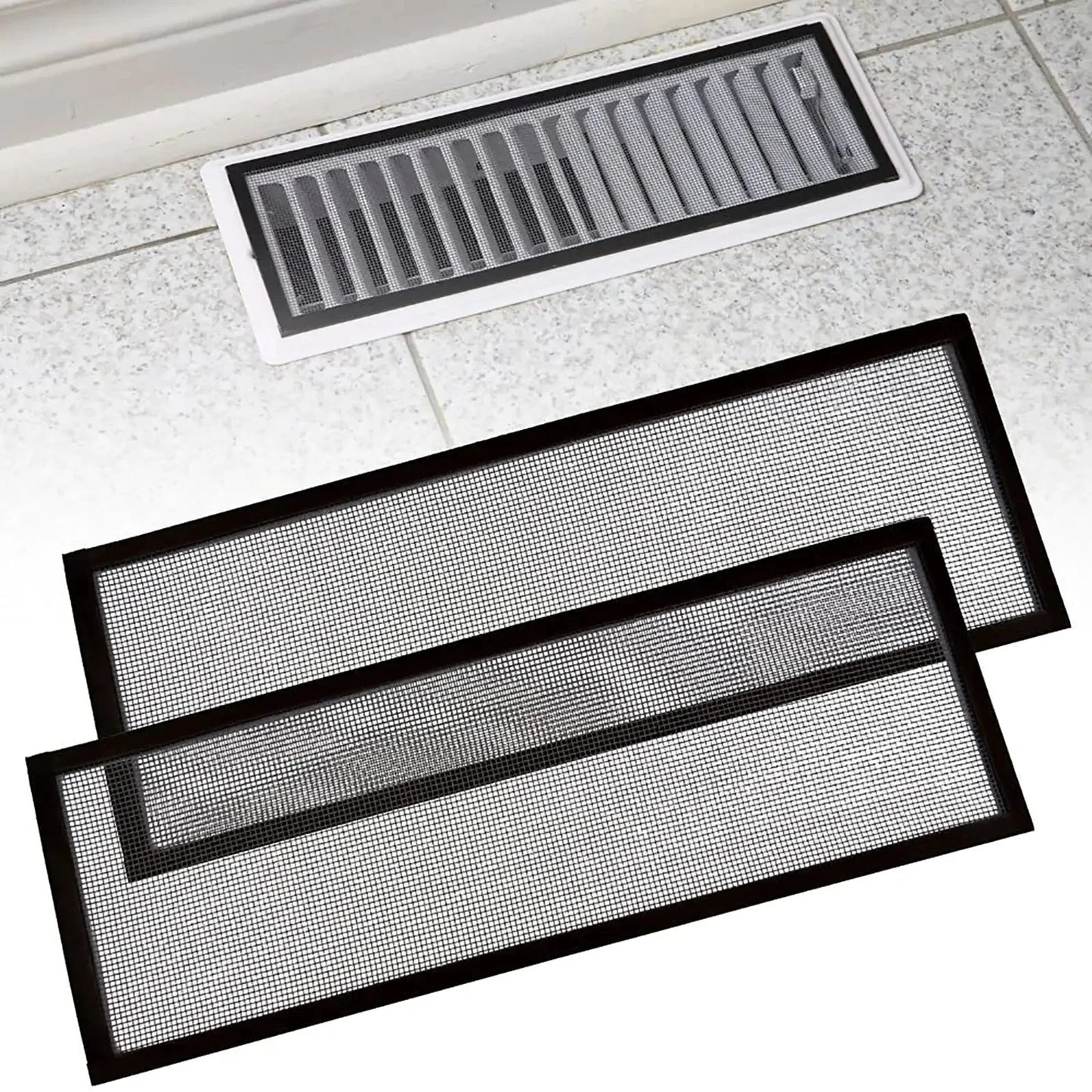 Mesh Magnetic Air Vent Floor Screen Cover Anti Spier