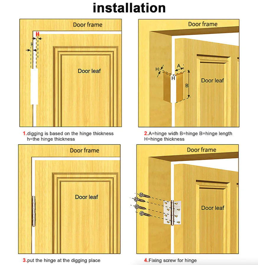 3PCS Stainless Steel Cooler Hinges & Screws Replacements For Igloo Cooler Parts Anti Spier
