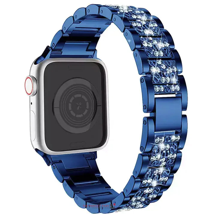 Crystal Bling Band Case iWatch Strap For Apple Watch Ultra Series 8 7 SE 6 5 4 3 - Anti Spier 