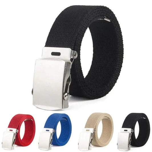 Canvas Belts Luxury Design Anti Spier