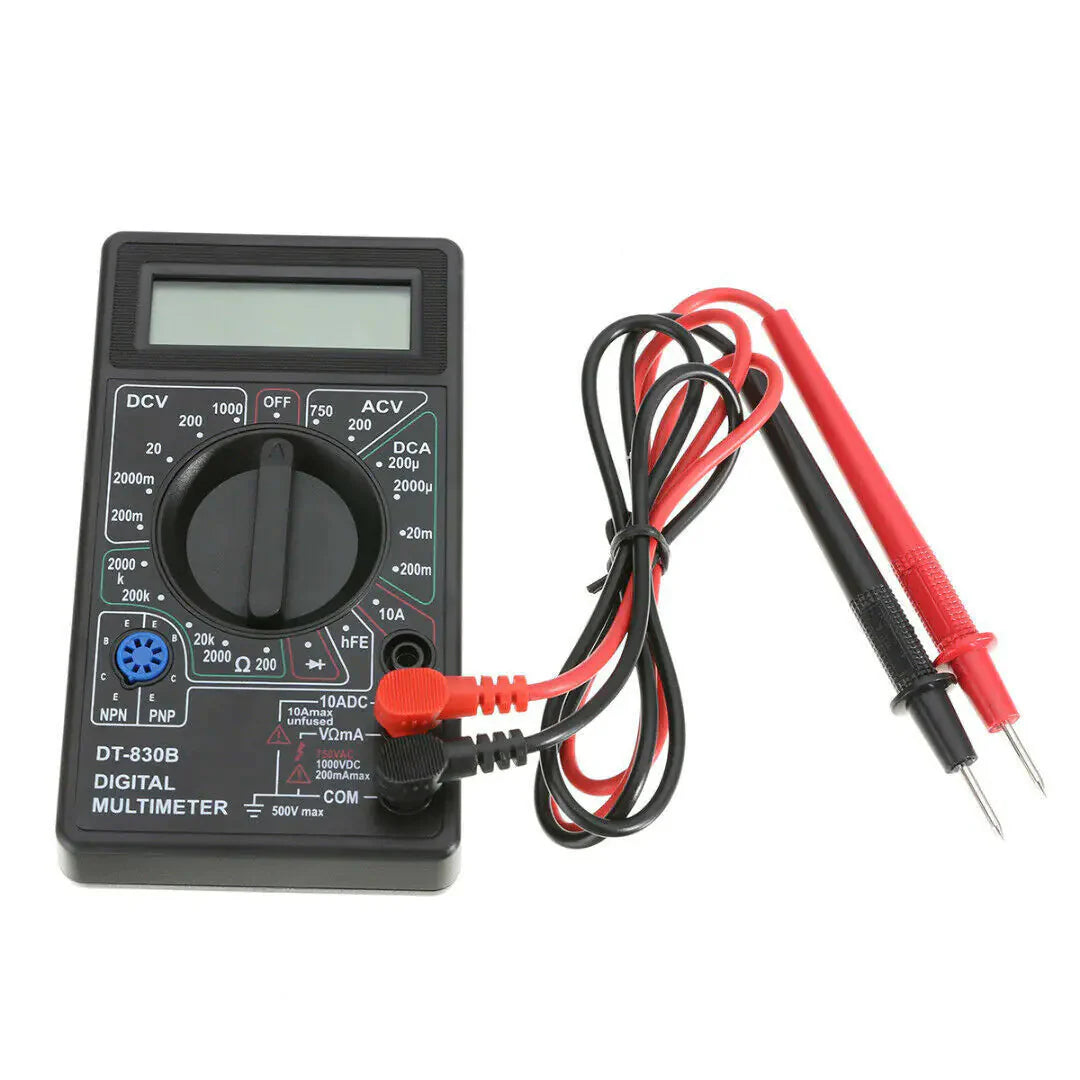 7 Fn Digital Multimeter AC DC Voltage Volt 10 Amp Current Resistance Ohm Meter Anti Spier