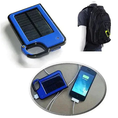 Clip-on Tag Along Solar Charger For Your Smartphone Anti Spier