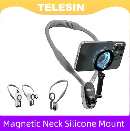 Magnetic Phone Neck Hanging Bracket Anti Spier