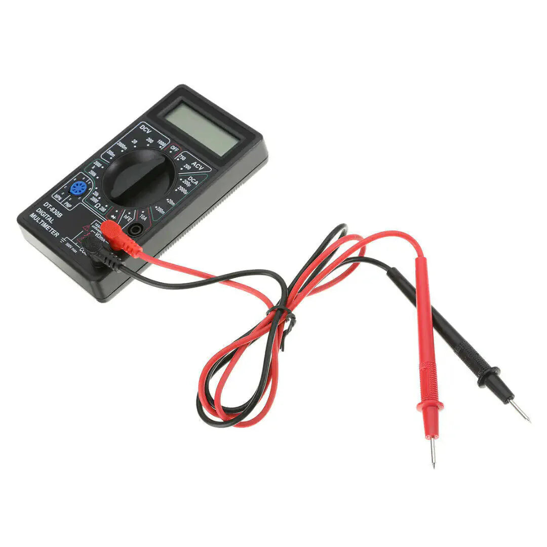 7 Fn Digital Multimeter AC DC Voltage Volt 10 Amp Current Resistance Ohm Meter Anti Spier