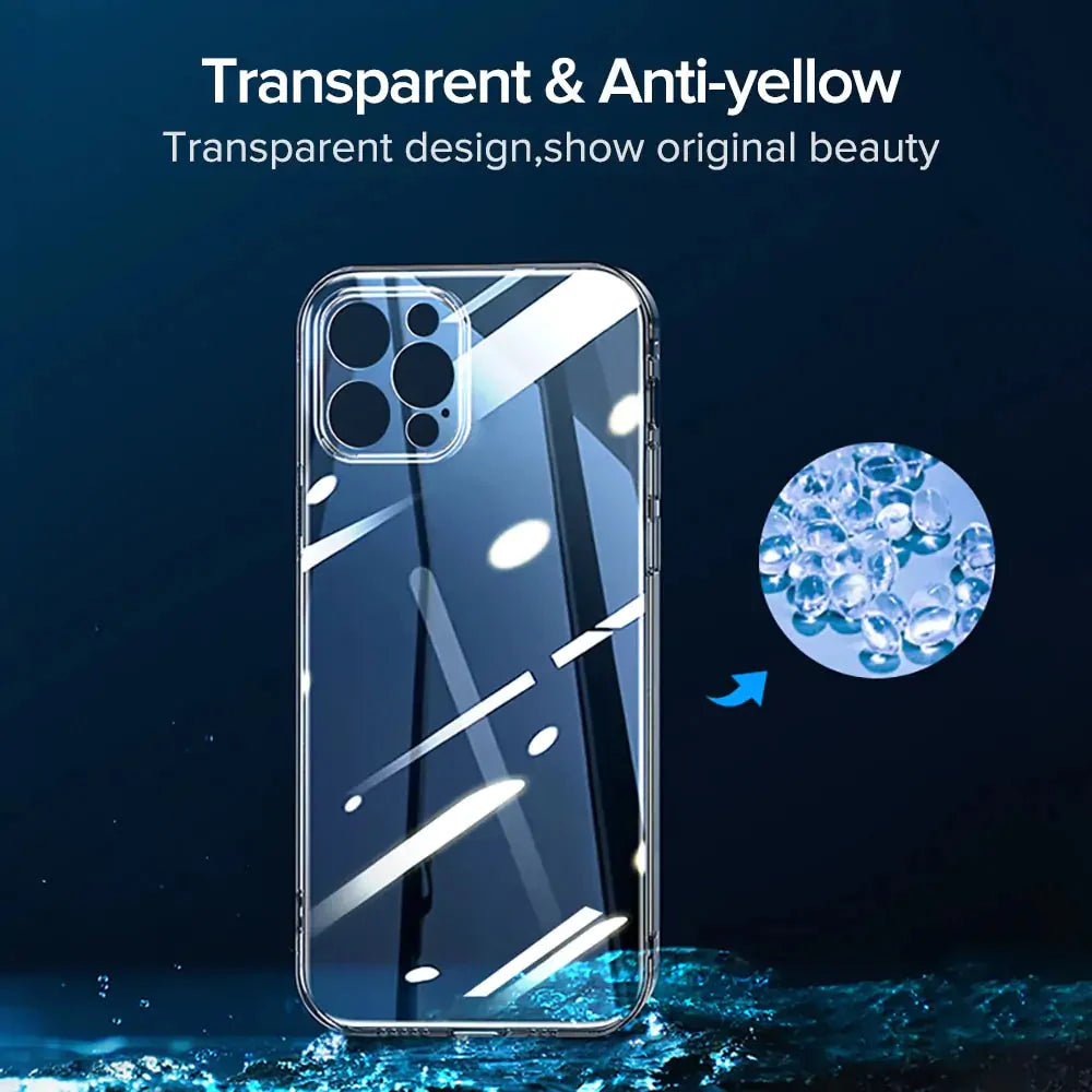 Flawlessly Transparent Case Anti Spier