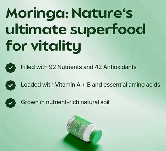 Moringa Leaves Capsules Anti Spier