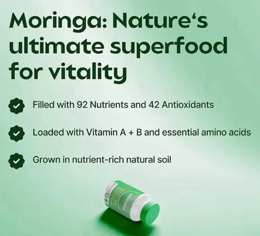 Moringa Leaves Capsules Anti Spier
