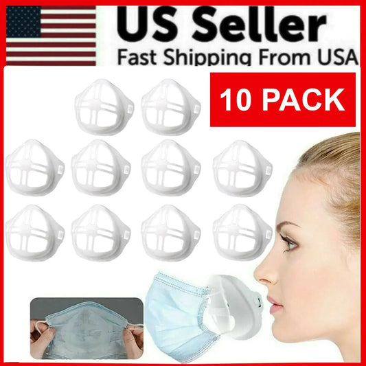 3D Face Mask Bracket Mouth Separate Inner Stand Holder Breathing Space Frame Anti Spier