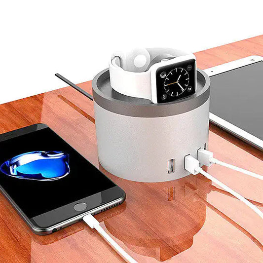 Homebase Charging Station For Gadgets And Smart Watches Anti Spier
