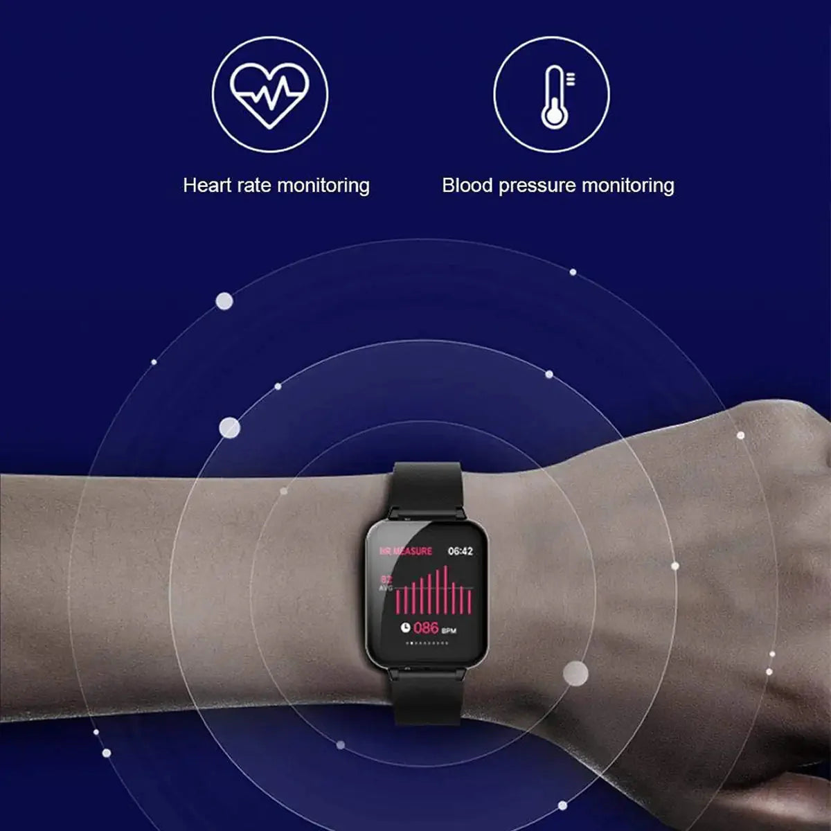 Smart Fit Total Wellness And Sports Activity Watch Anti Spier