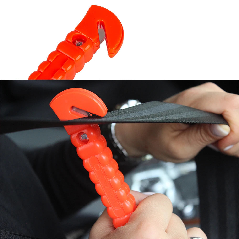 Survival Safety Hammer Camping Cutter Anti Spier